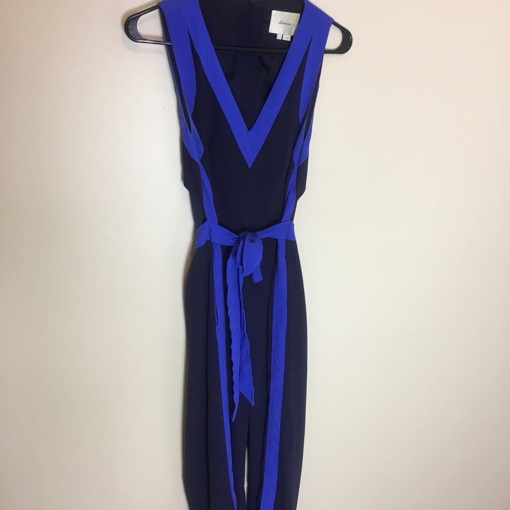 Anthropologie Elevenses Cutout Jumpsuit